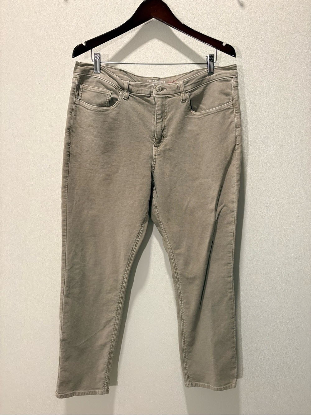 Men Beige Stretch Jeans